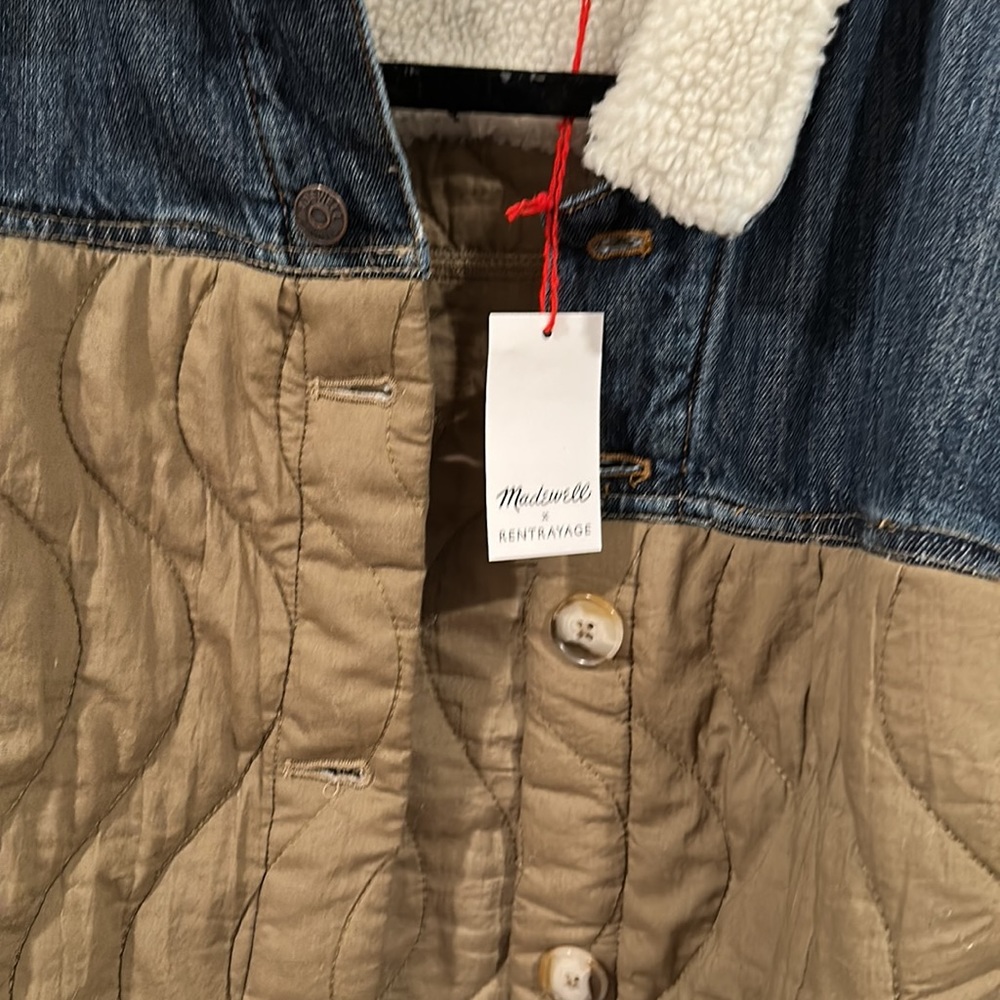 Madewell X Rentrayage Jacket NWT - Picture 2 of 6